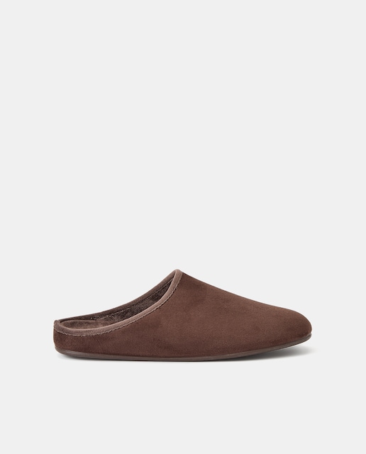 Imagen 0 de Zapatilla de casa de hombre con piso de goma