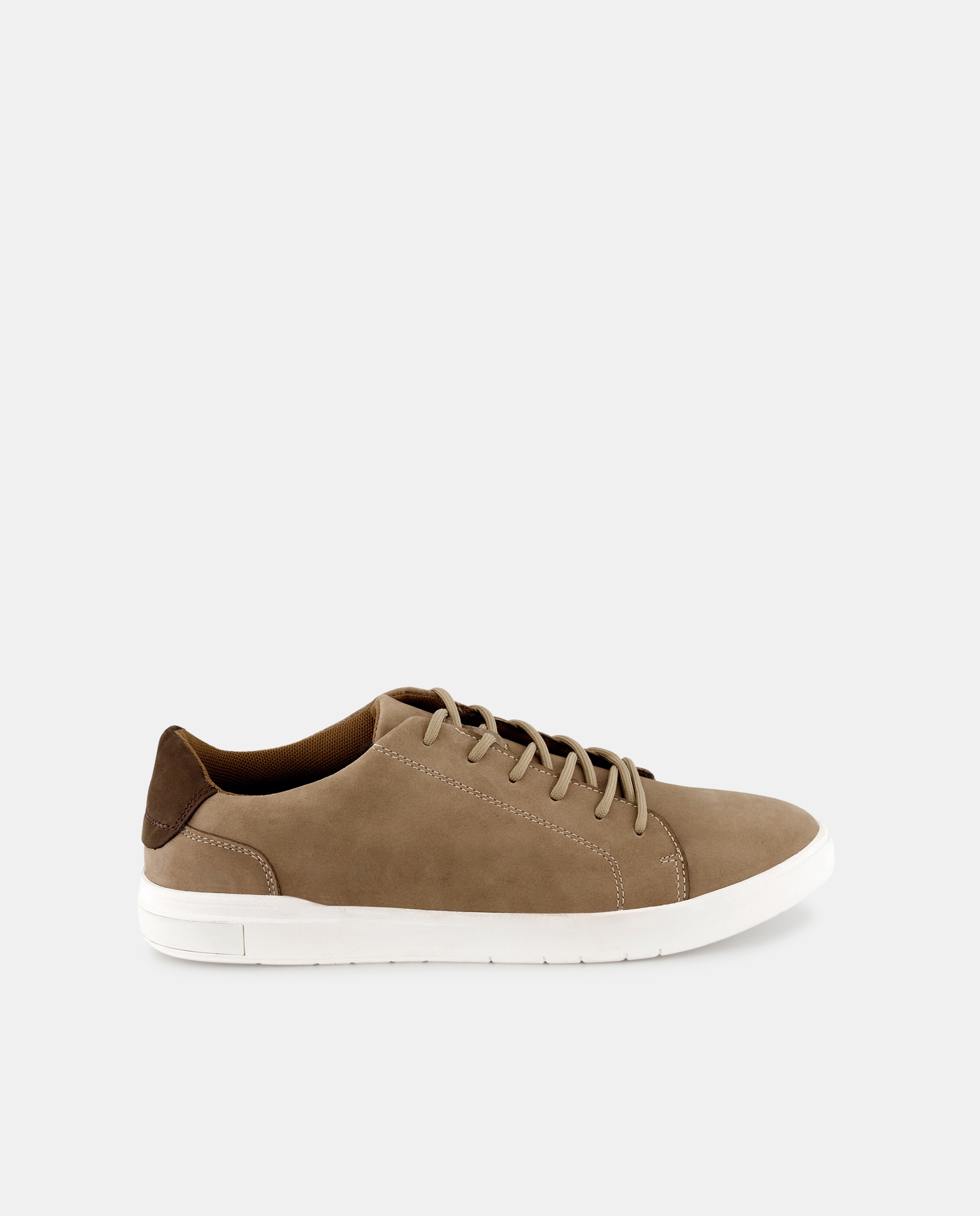 Imagen 0 de Zapato casual cordones piel nobuck con piso de goma