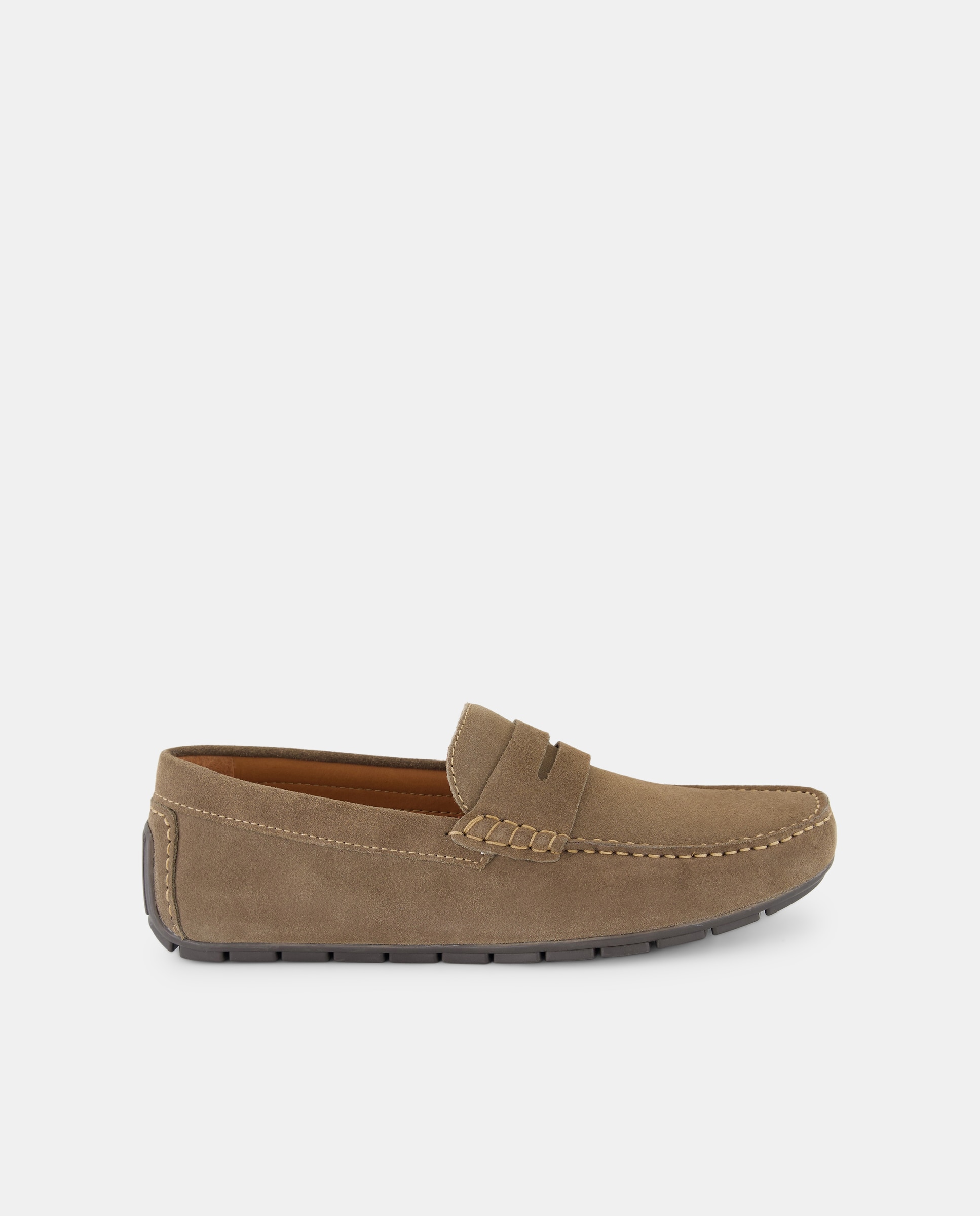 Imagen 0 de Mocasín antifaz serraje con piso de goma