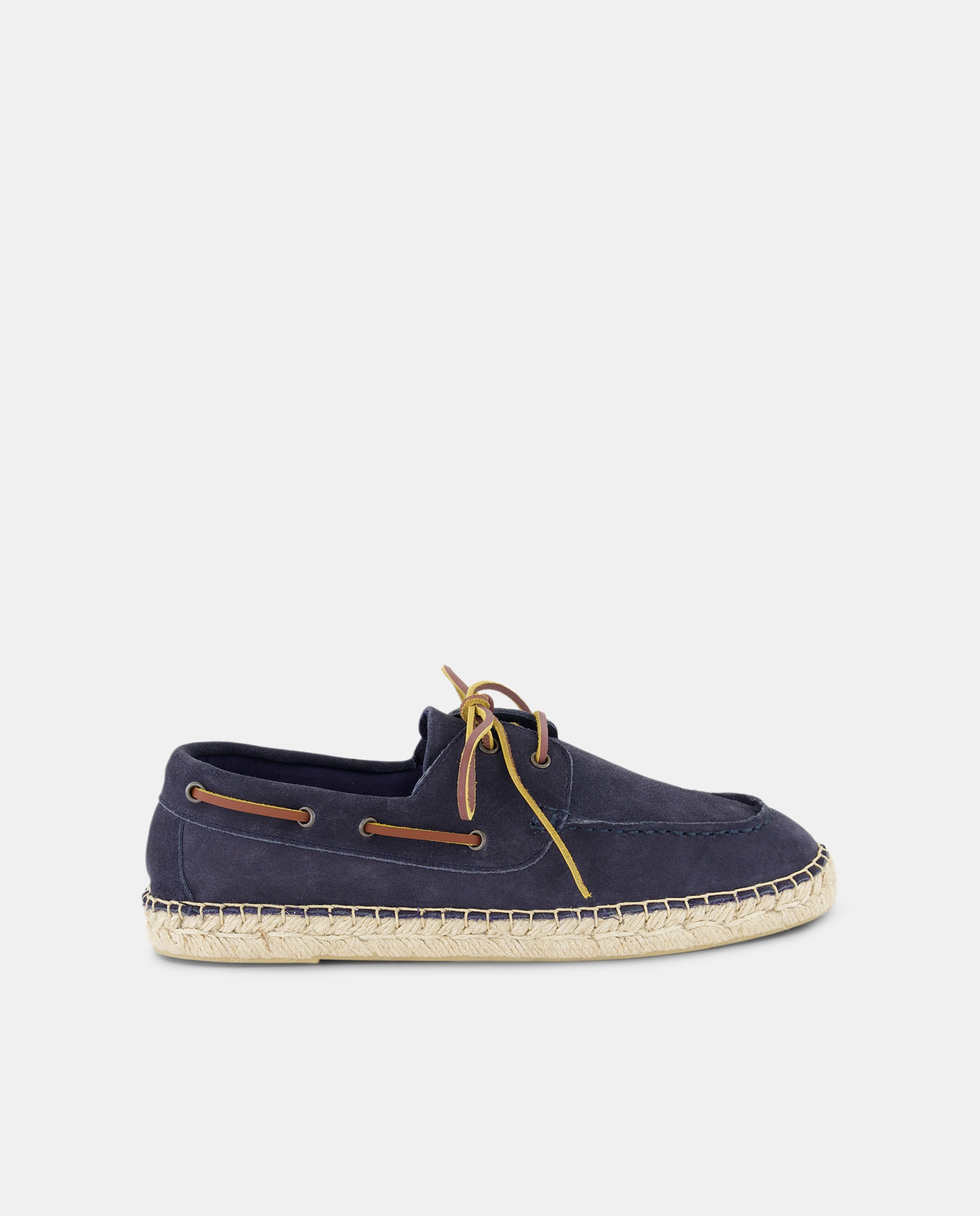 Imagen 0 de Zapato náutico de hombre serraje piel y bordón