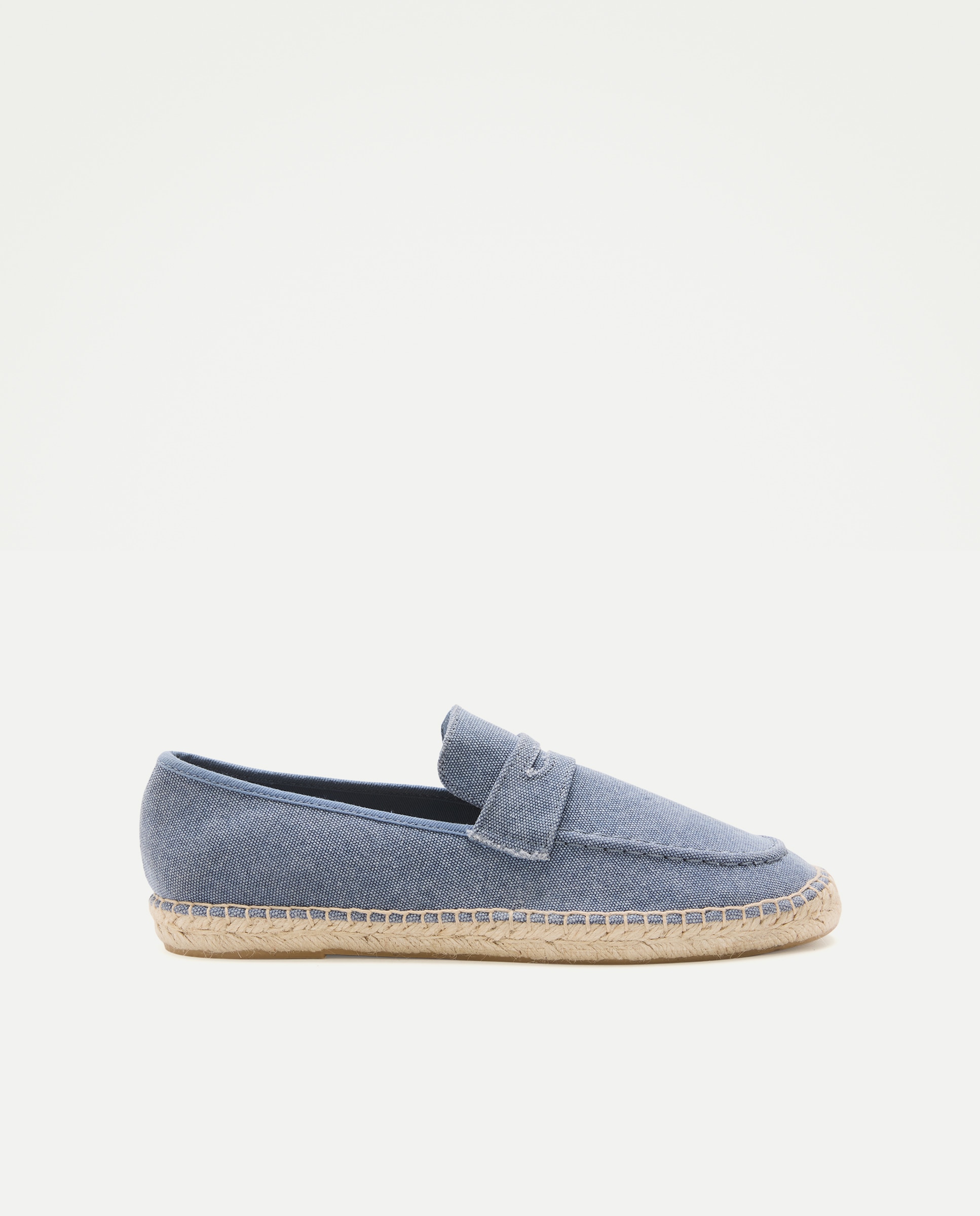 Imagen 0 de Mocasin antifaz lona lavada de hombre con piso de yute