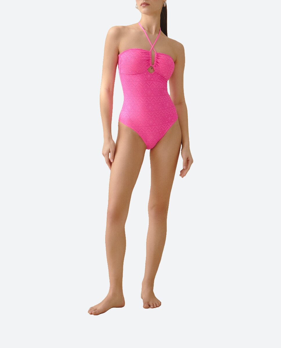 Imagen 0 de Bañador de mujer textura