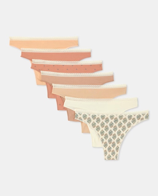 Imagen 0 de Pack de 7 tangas