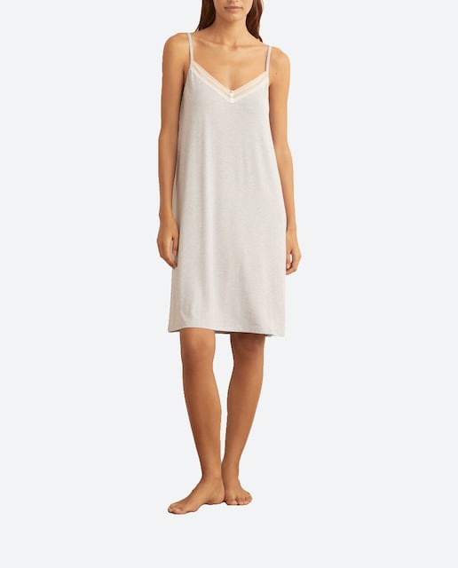 Imagen 0 de Camisón tirantes melange encaje