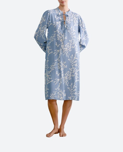 Imagen 0 de Camisón camisero con cierre lazos