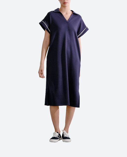 Imagen 0 de Vestido manga corta con cremallera