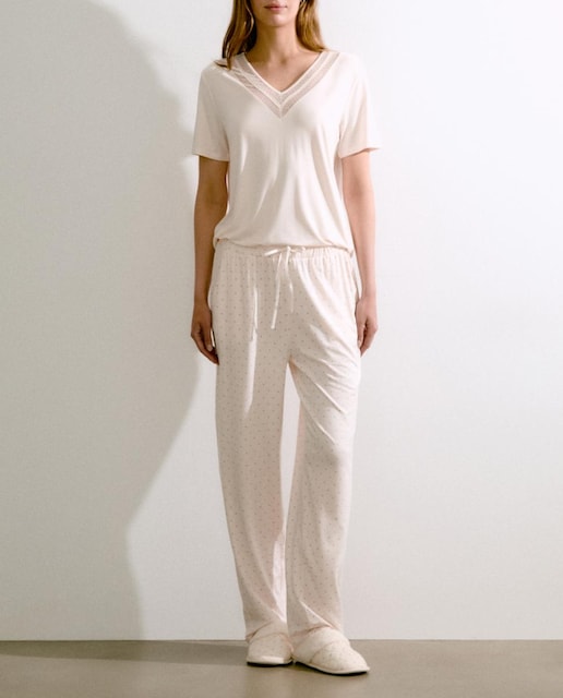 Imagen 0 de Camiseta de pijama de mujer manga corta