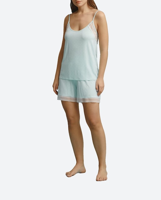 Imagen 0 de Pantalón pijama de mujer corto con lunares