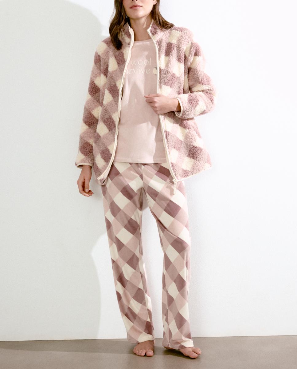 Imagen 0 de Pantalón de pijama de mujer estampado.