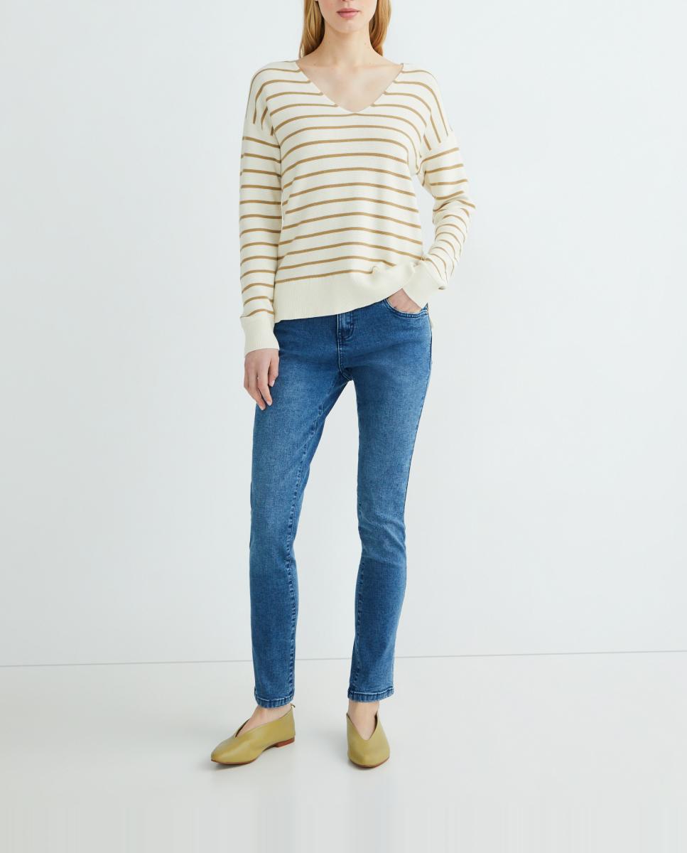 Imagen 0 de Pantalón denim mujer recto