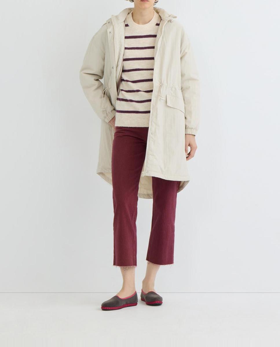 Imagen 0 de Parka nautica de mujer acolchada con capucha