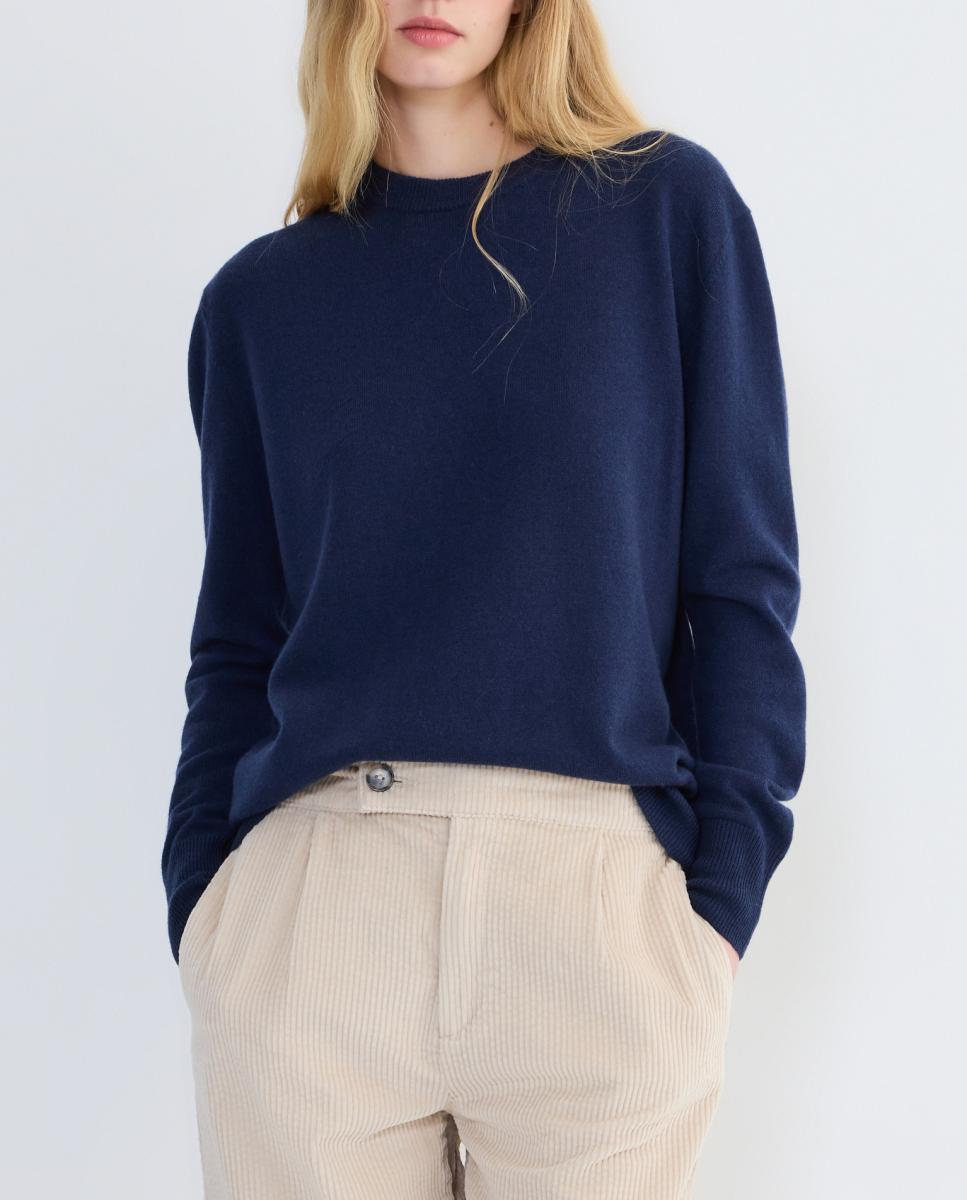 Imagen 0 de Jersey de mujer cuello caja 100% lana