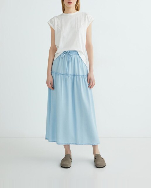 Imagen 0 de Falda lyocell