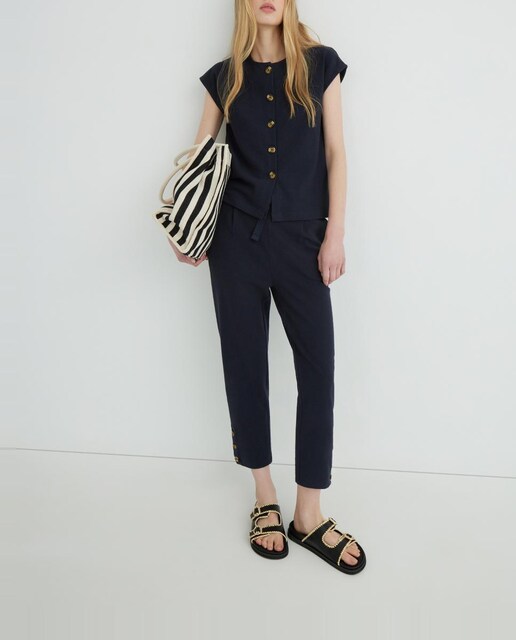 Imagen 0 de Pantalón mujer botón