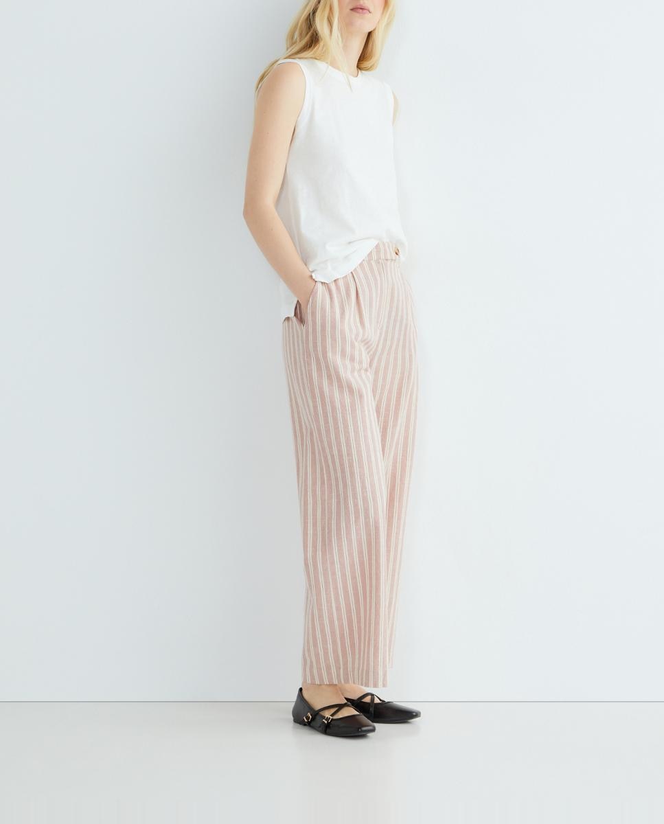 Imagen 0 de Pantalón mujer lino culotte