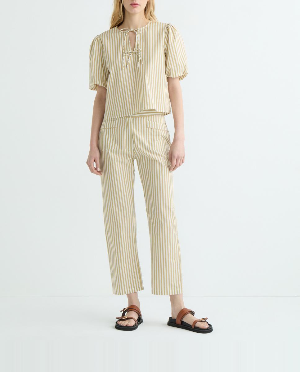 Imagen 0 de Pantalón mujer contrastes