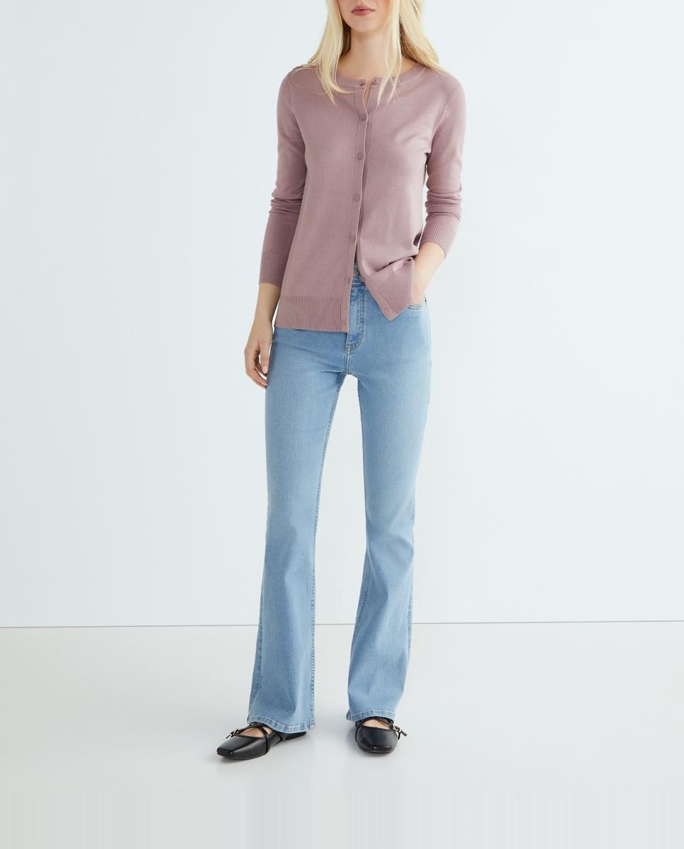 Imagen 0 de Pantalón mujer denim campana