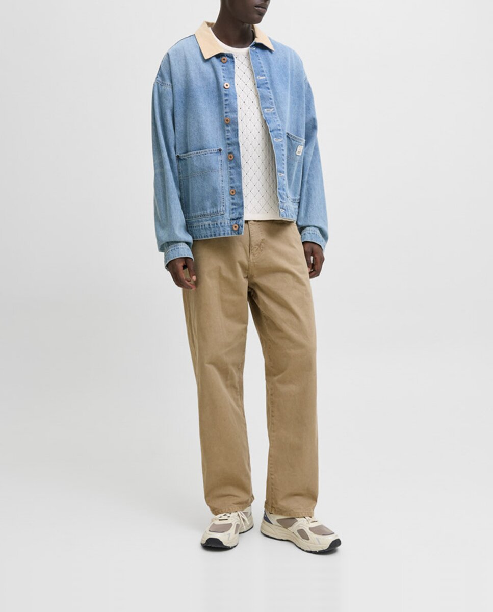 Imagen 0 de Pantalón de hombre ancho cinco bolsillos