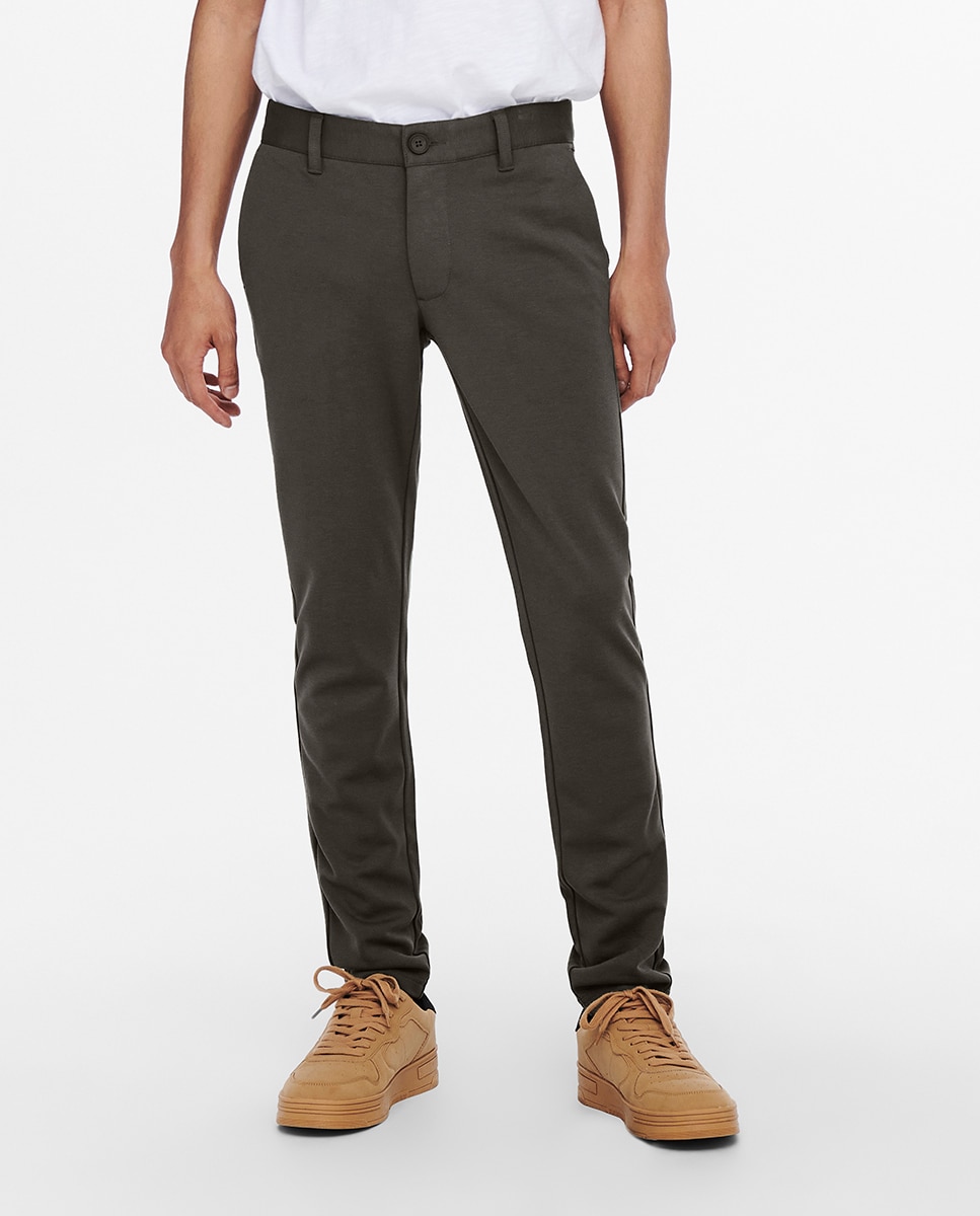 Imagen 0 de Pantalón de vestir de hombre slim fit.