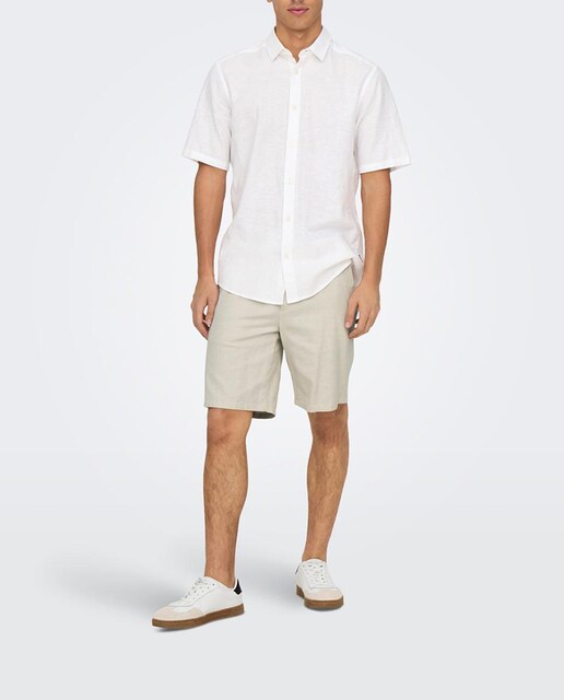 Imagen 0 de Pantalones corto estilo chino de hombre