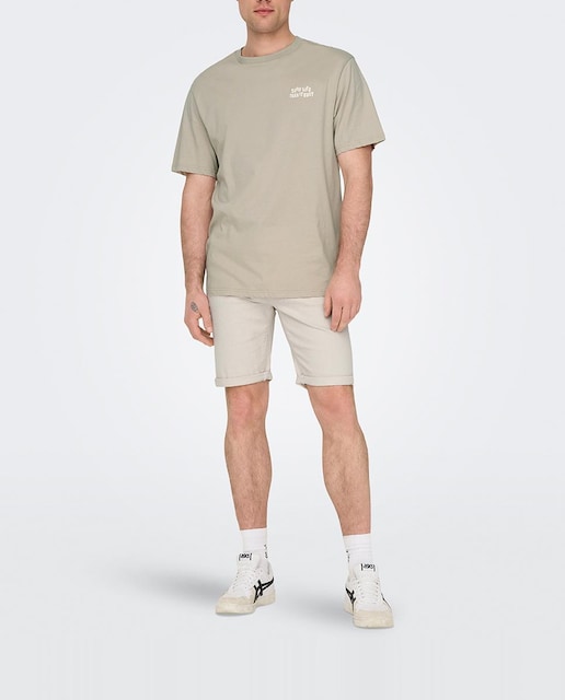 Imagen 0 de Pantalón bermuda de hombre slim fit