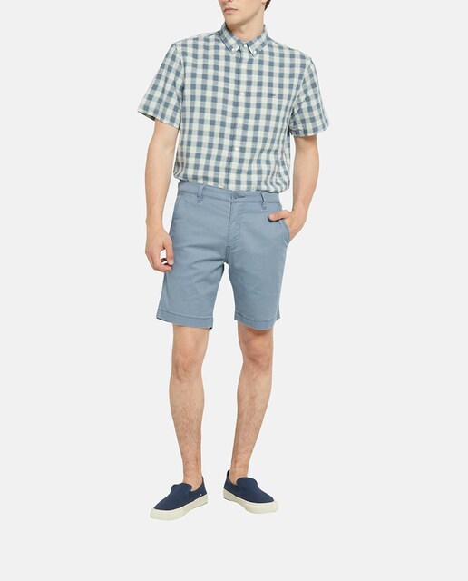 Imagen 0 de Bermuda de hombre XX Chino con toque de lino