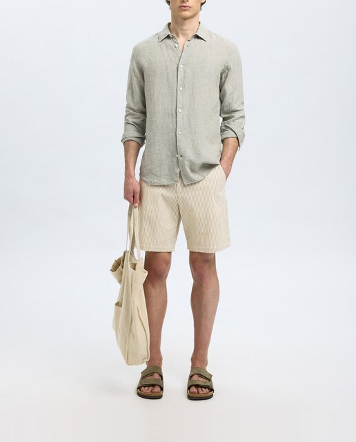 Imagen 0 de Bermuda  vestir hombre corte confort fit