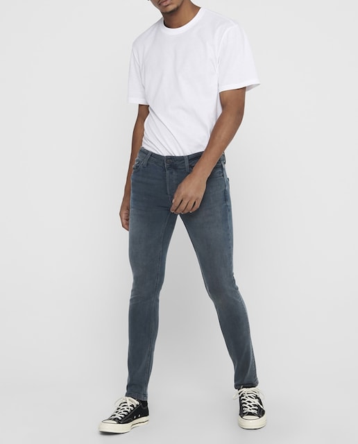 Imagen 0 de Vaquero de hombre slim gris