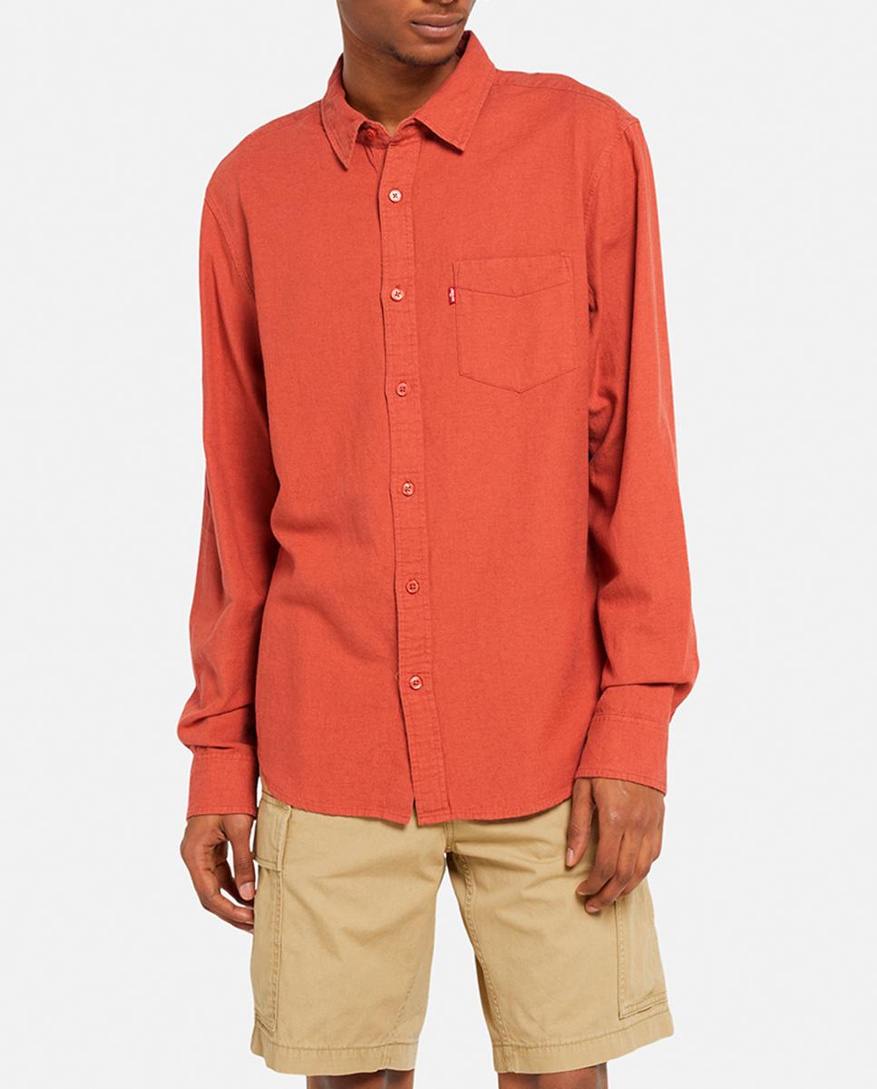 Imagen 0 de Camisa lisa de hombre regular