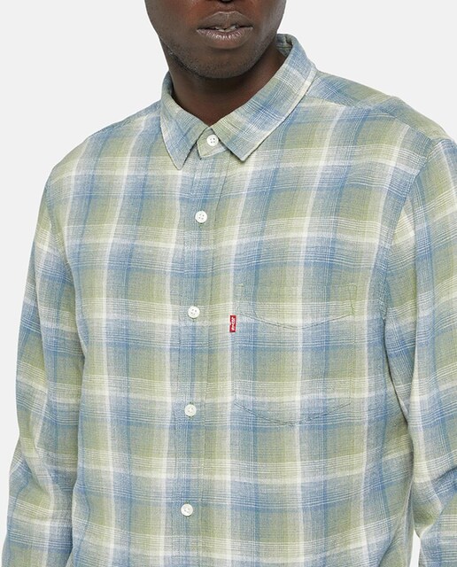 Imagen 0 de Camisa de cuadros de hombre regular