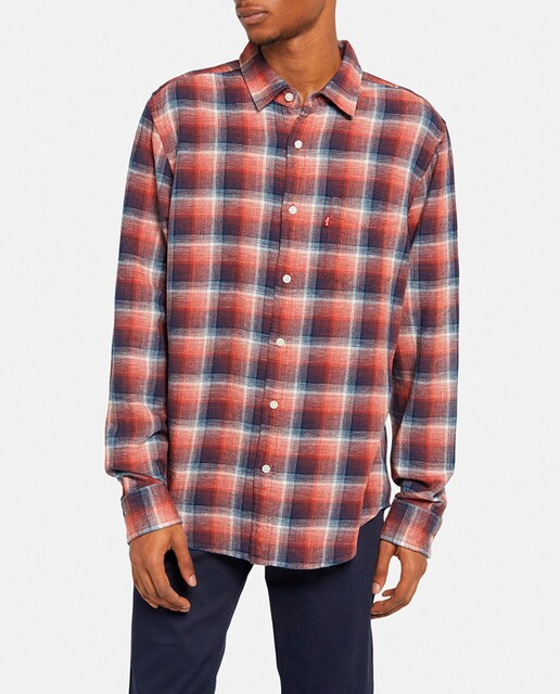 Imagen 0 de Camisa lisa de hombre regular