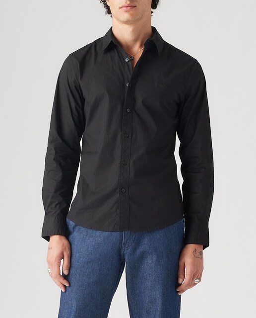 Imagen 0 de Camisa de algodón de hombre slim