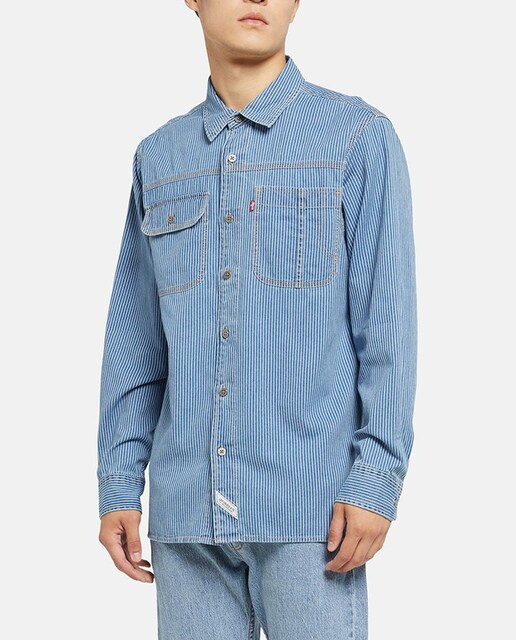 Imagen 0 de Camisa de algodón de hombre relaxed