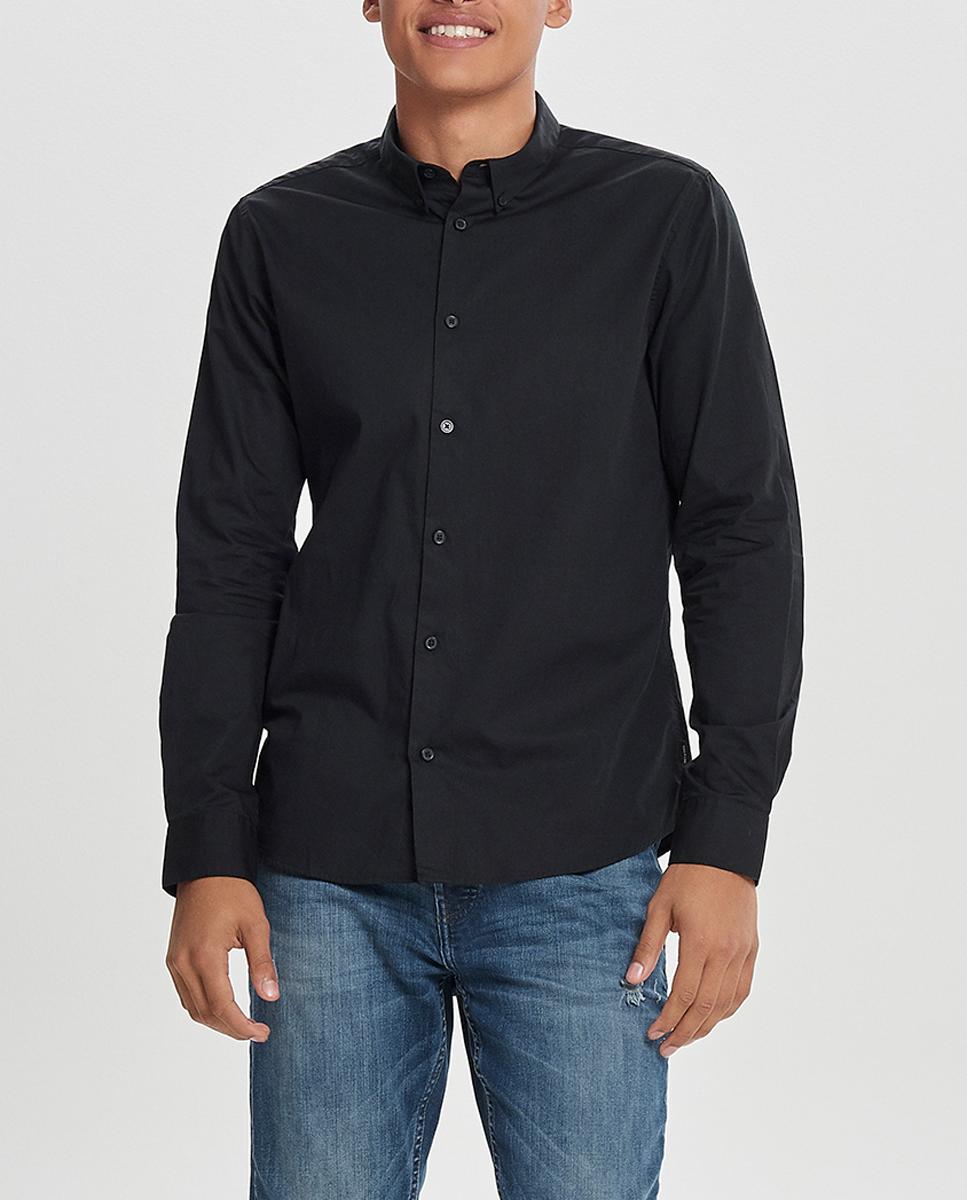 Imagen 0 de Camisa manga larga de hombre slim fit