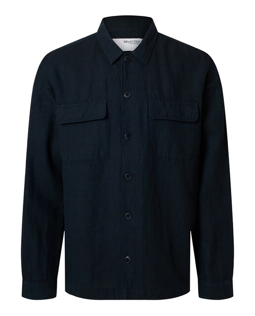 Sobrecamisa hombre corte relaxed fit