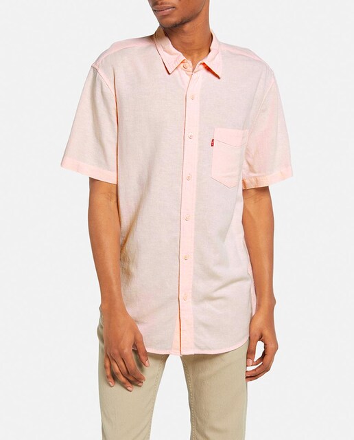 Imagen 0 de Camisa lisa de hombre regular