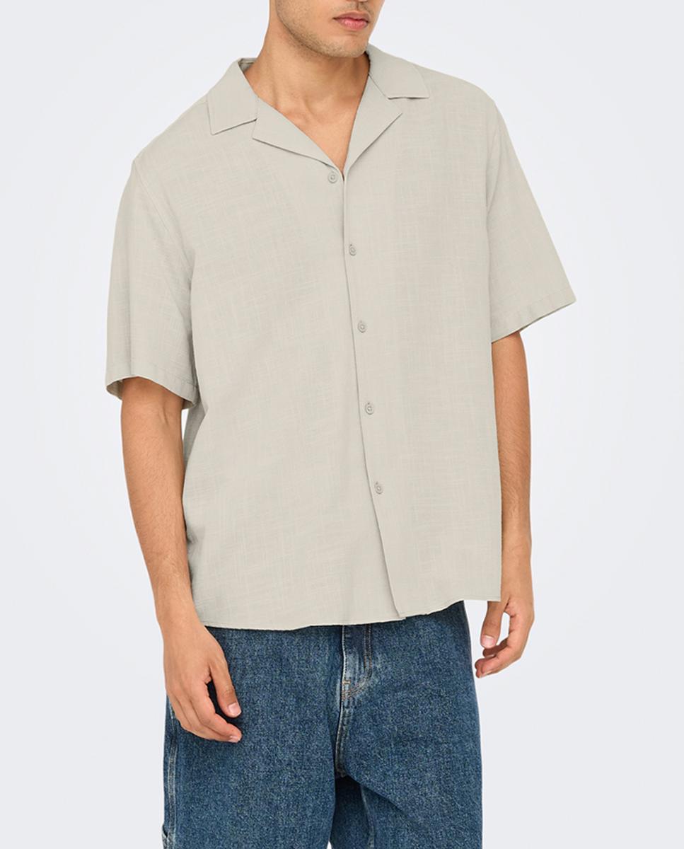 Imagen 0 de Camisa de hombre manga corta regular fit
