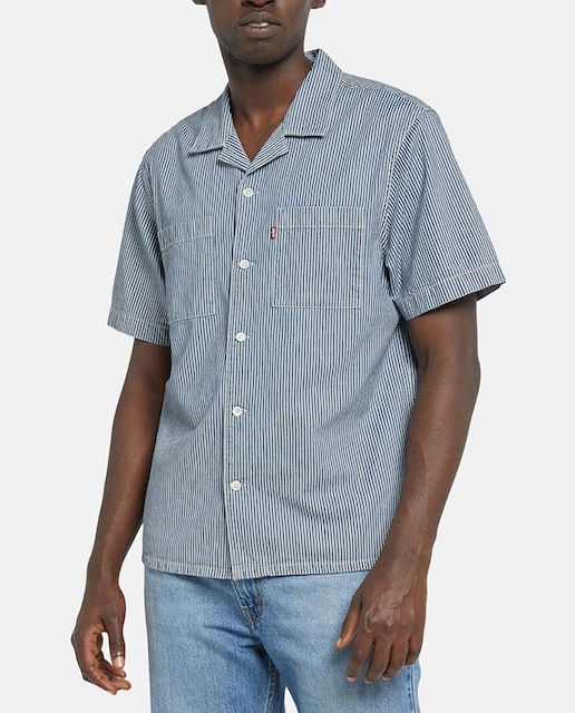 Imagen 0 de Camisa vaquera de algodón de hombre relaxed