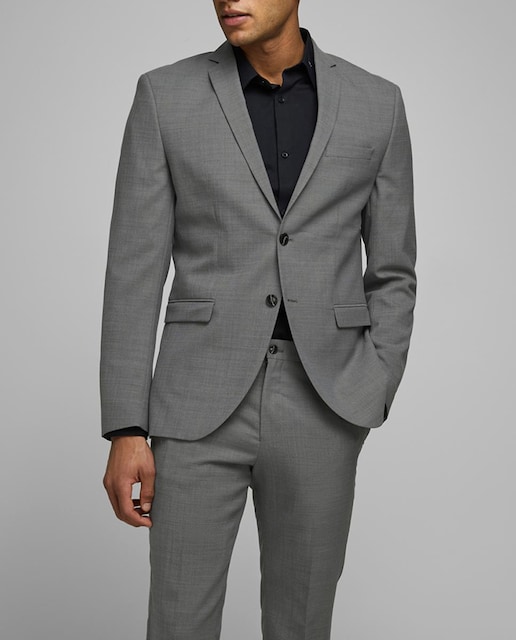 Imagen 0 de Americana de hombre slim gris claro