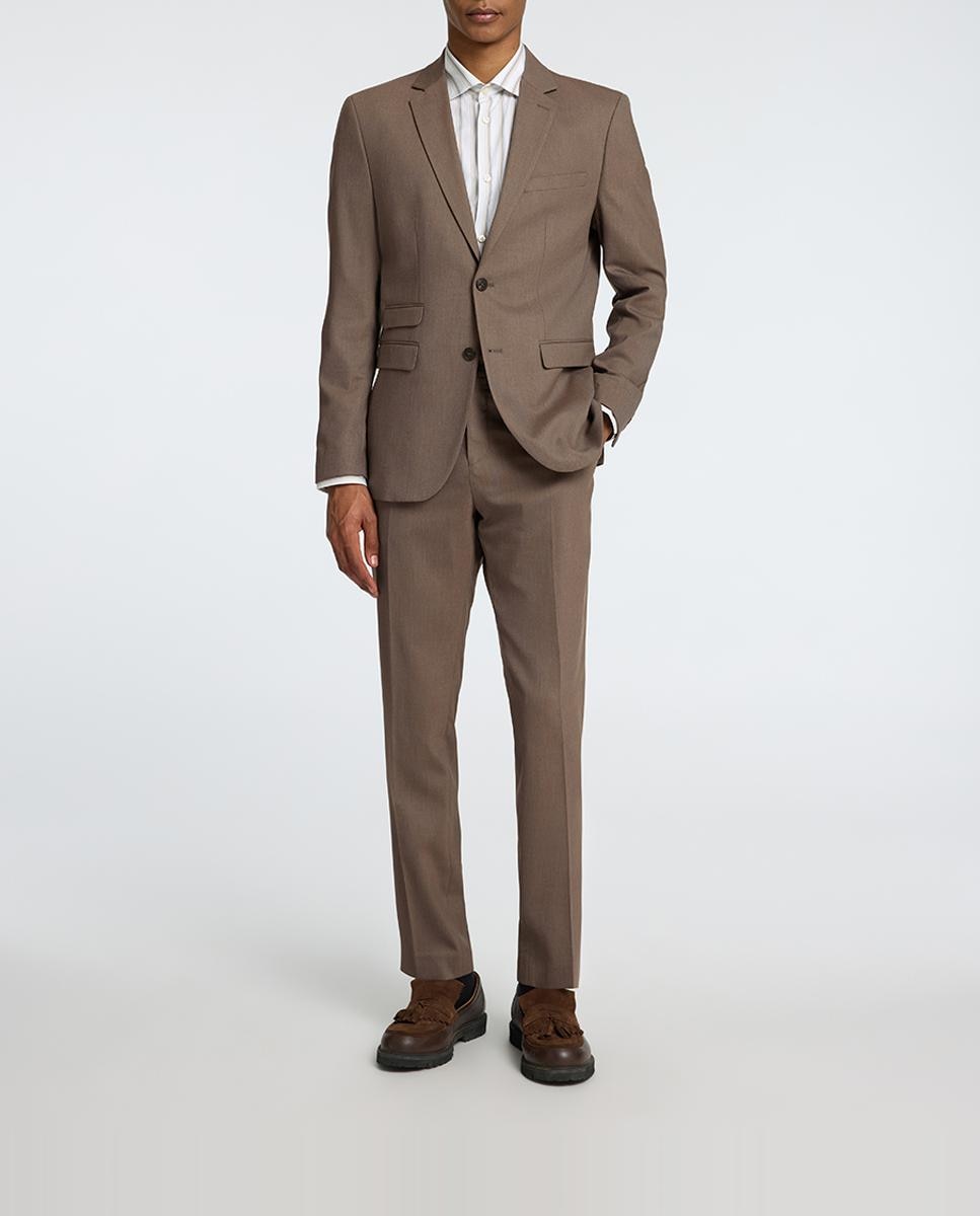 Imagen 0 de Chaqueta de traje de hombre Slim Fit lisa