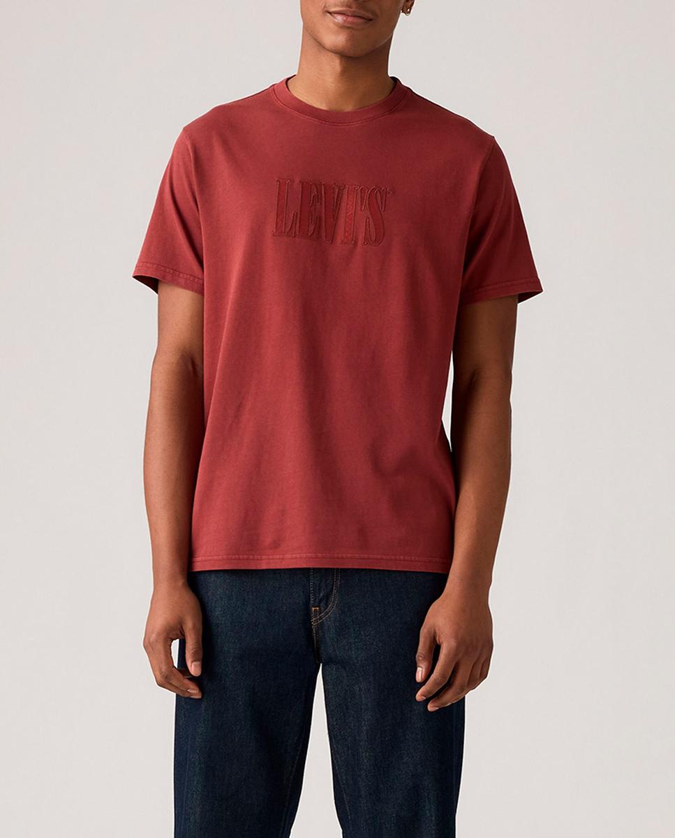 Imagen 0 de Camiseta de hombre de manga corta con cuello redondo