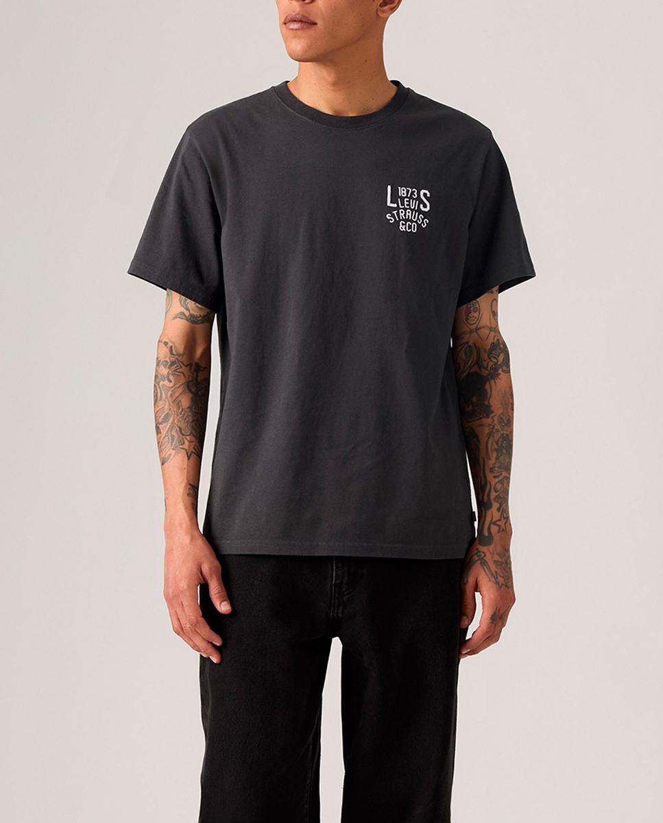 Imagen 0 de Camiseta de hombre de manga corta con cuello redondo
