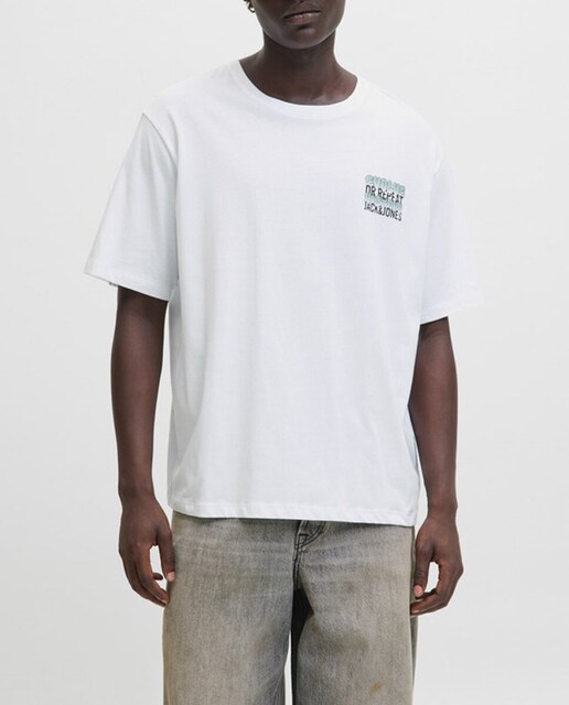 Imagen 0 de Camiseta de hombre manga corta con backprint