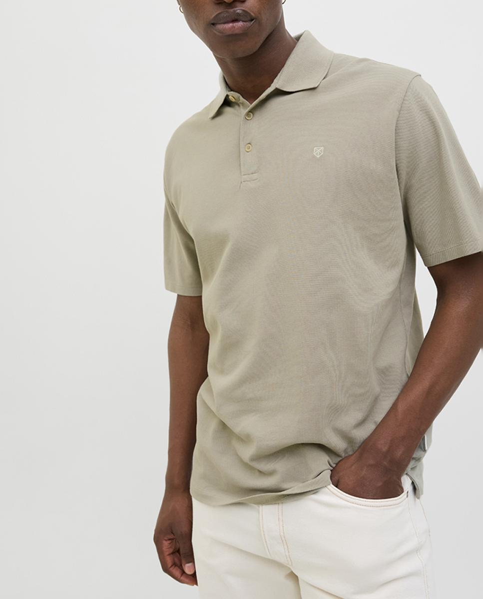 Imagen 0 de Polo de mangas cortas para caballero con logo lateral