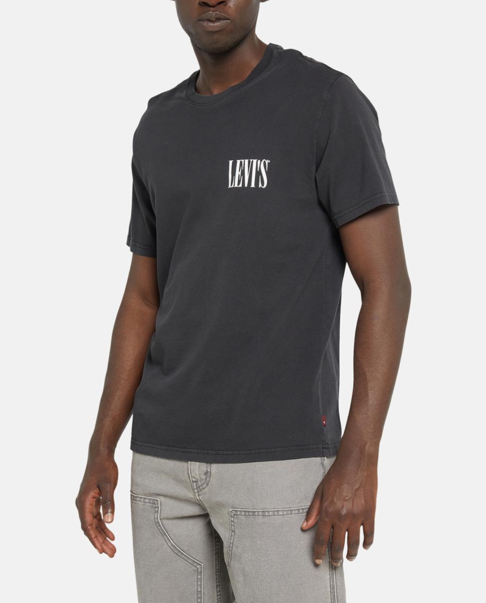 Imagen 0 de Camiseta de hombre de manga corta con cuello redondo