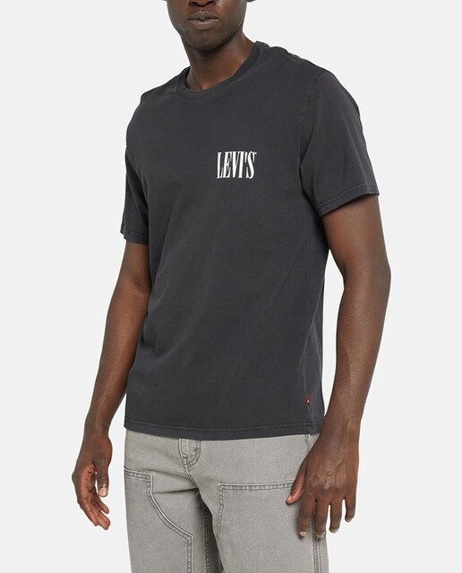 Imagen 0 de Camiseta de hombre de manga corta con cuello redondo