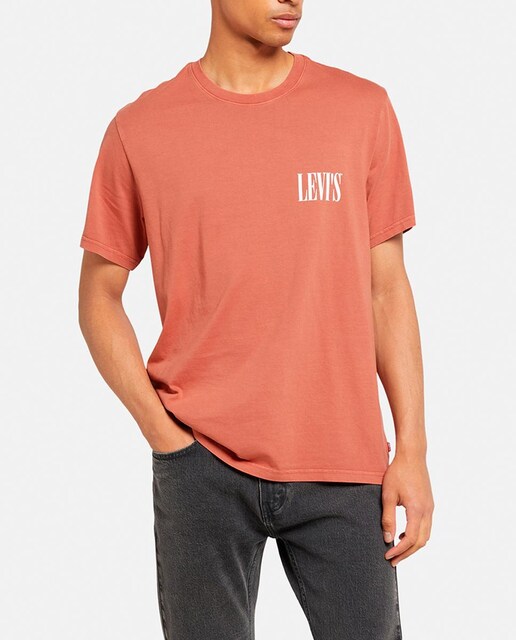 Imagen 0 de Camiseta de hombre de manga corta con cuello redondo