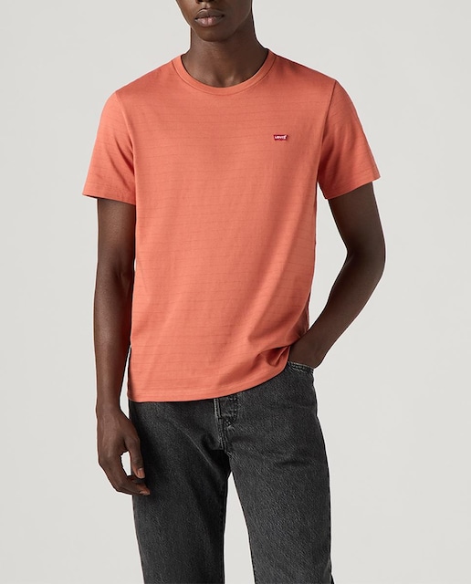 Imagen 0 de Camiseta de hombre de manga corta con cuello redondo