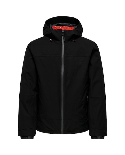 Imagen 0 de Abrigo de hombre tipo parca con capucha