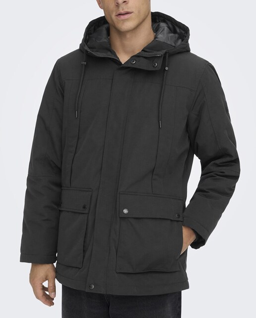 Imagen 0 de Parka de hombre con capucha